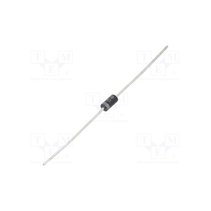 50 pcs : UF4007GP - Diode: rectifying, THT, 1kV, 1A, , Ifsm: 30A, DO41, Ir: 50uA