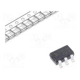 20 pcs : LDI812C-3.3SFA - IC: voltage regulator, LDO,linear,fixed, 3.3V, 50mA, SOT23-5, SMD
