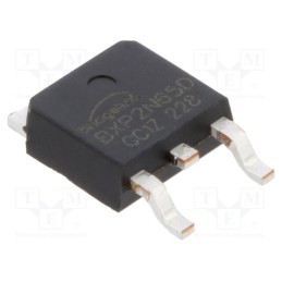 20 pcs : BXP2N65D - Transistor: N-MOSFET, unipolar, 650V, 1.21A, Idm: 8A, 44W, TO252