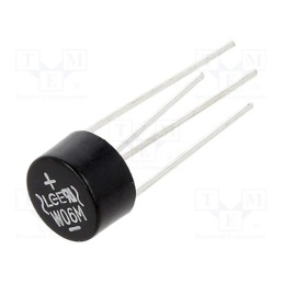 20 pcs : W06M - Bridge rectifier: single-phase, Urmax: 600V, If: 1.5A, Ifsm: 50A