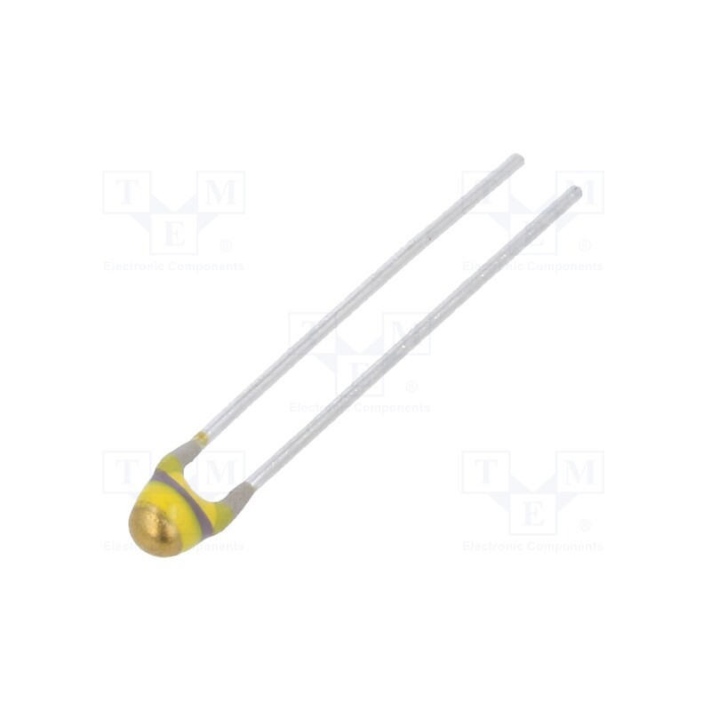 10 pcs : NTCLE100E3474JB0A - NTC thermistor, 470kΩ, THT, 4570K, -40÷125°C, ±5%, 500mW