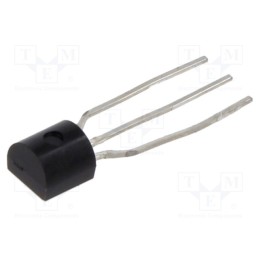 20 pcs : KSP44TF - Transistor: NPN, bipolar, 400V, 0.3A, 0.625W, TO92