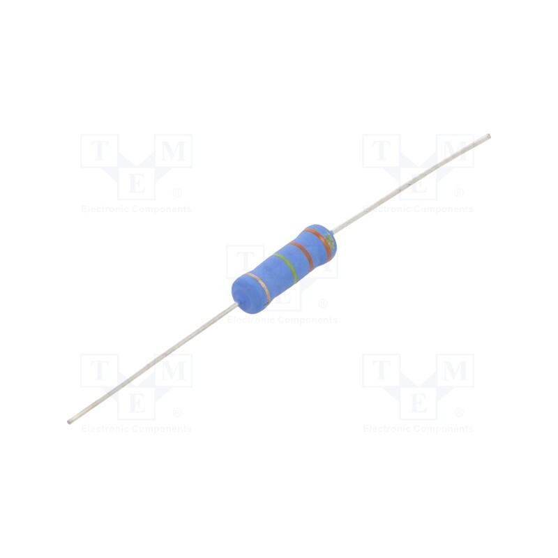 50 pcs : 8-1625892-3 - Resistor: metal oxide, 330kΩ, 3W, ±5%, Ø5.5x16mm, -55÷155°C