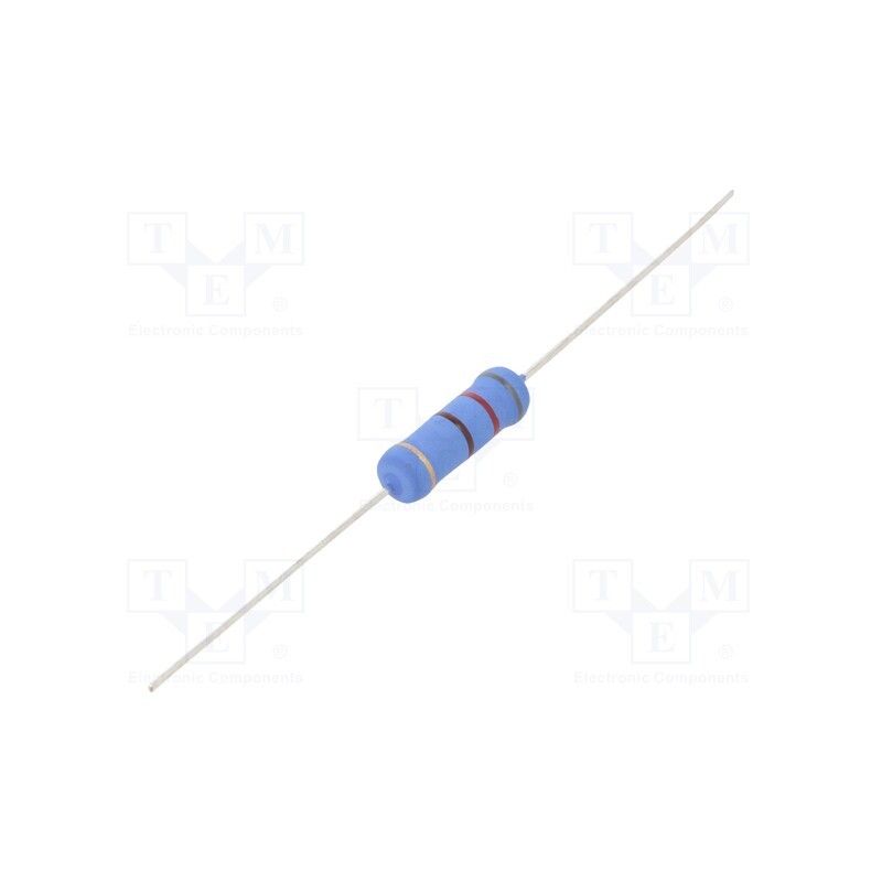 50 pcs : 7-1625892-1 - Resistor: metal oxide, 820Ω, 3W, ±5%, Ø5.5x16mm, -55÷155°C