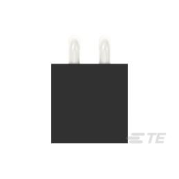 1 pcs - TE Connectivity, ICCON 6mm Pitch Power Backplane Power Connector, Socket, Right Angle, 2 Column, 1 Row, 2 Way, 2367