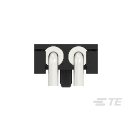 1 pcs - TE Connectivity, ICCON 6mm Pitch Power Backplane Power Connector, Socket, Right Angle, 2 Column, 1 Row, 2 Way, 2367