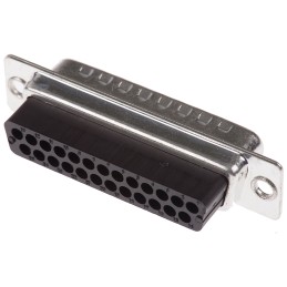 1 pcs - RS PRO 25 Way Cable Mount D-sub Connector Plug