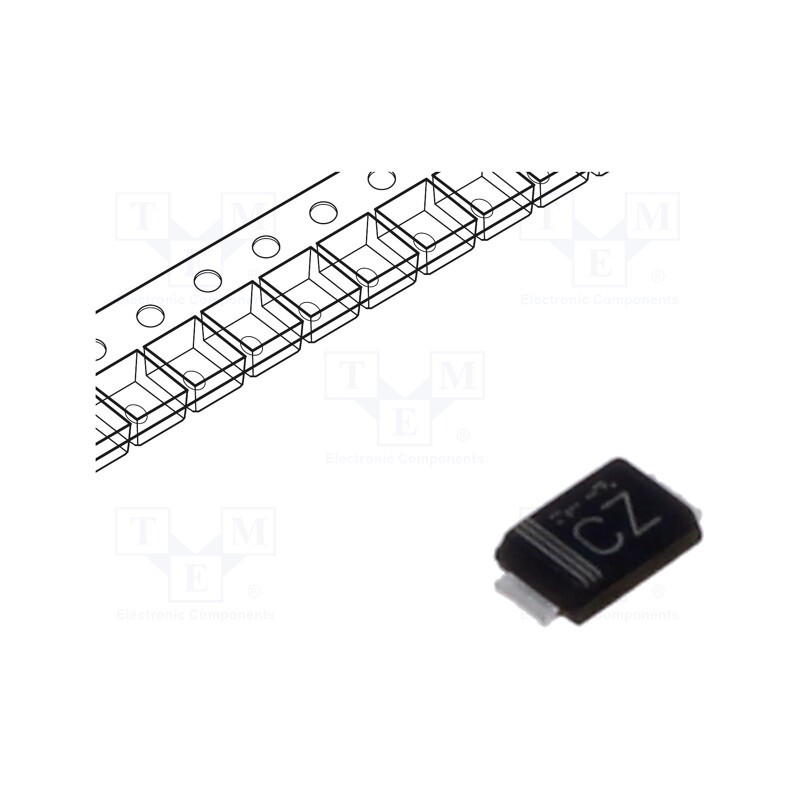 50 pcs : RF05VYM1SFHTR - Diode: rectifying, SMD, 100V, 0.5A, 25ns, SOD323HE, Ufmax: 0.98V
