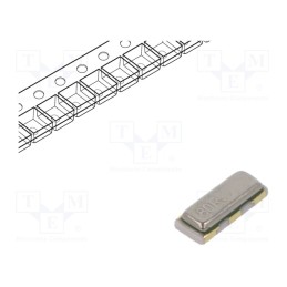 50 pcs : CSTNE8M00G520000R0 - Resonator: ceramic, 8MHz, SMD, 3.2x1.3x0.7mm, Tol: ±0.5%, -40÷85°C