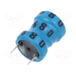 10 pcs : SBC4-680-122 - Inductor: ferrite, 68uH, 1.6A, 190mΩ, ±10%, 10kHz