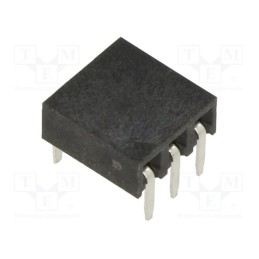 10 pcs : M20-7890346 - Socket, pin strips, female, 2.54mm, PIN: 3, THT, on PCBs, tinned