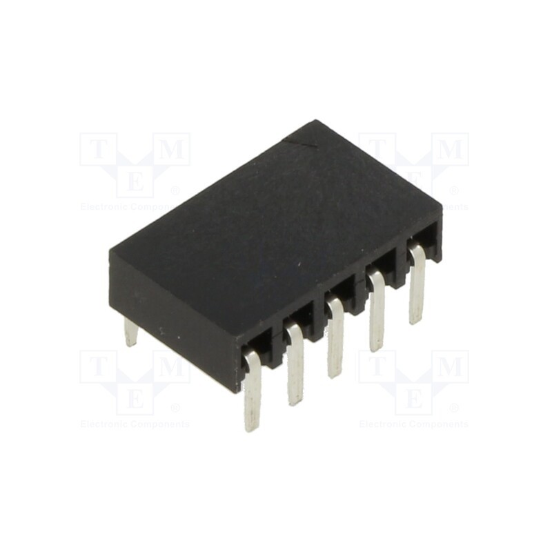 10 pcs : M20-7890546 - Socket, pin strips, female, 2.54mm, PIN: 5, THT, on PCBs, tinned