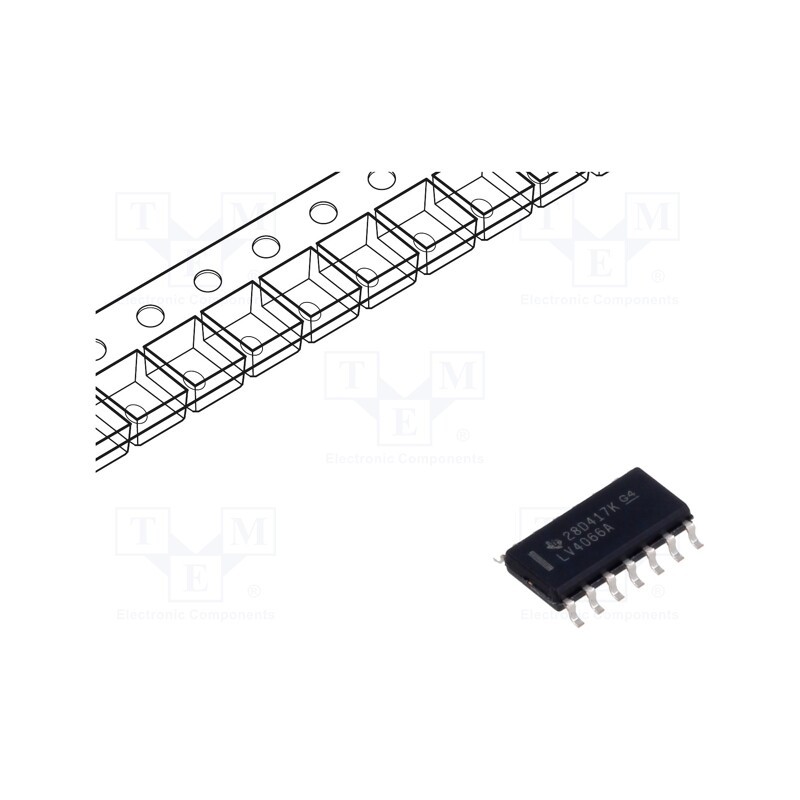 10 pcs : SN74LV4066ADR - IC: analog switch, bilateral, Ch: 4, SMD, SOIC14, 2÷5.5VDC, 74LV