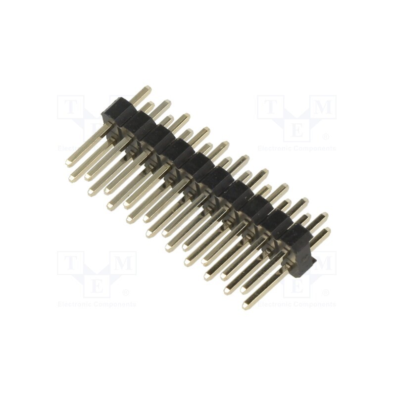 10 pcs : M20-9981045 - Pin header, pin strips, male, 2.54mm, PIN: 20, THT, on PCBs