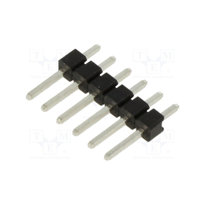 50 pcs : M20-9990646 - Pin header, pin strips, male, 2.54mm, PIN: 6, THT, on PCBs, tinned