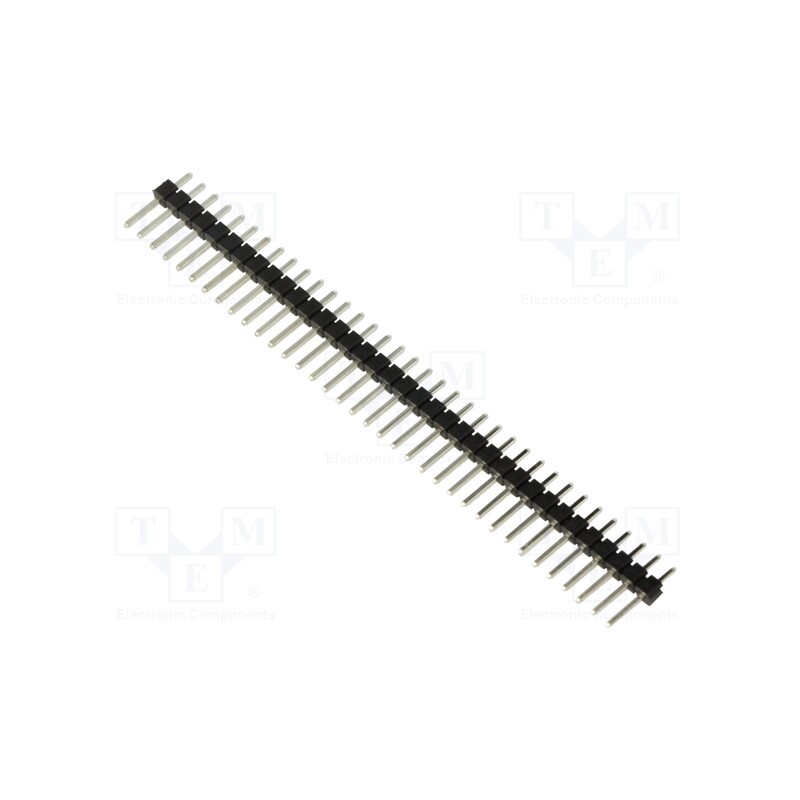 10 pcs : M20-9993646 - Pin header, pin strips, male, 2.54mm, PIN: 36, THT, on PCBs, tinned