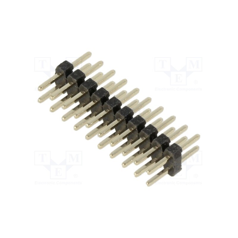 10 pcs : M22-2021005 - Pin strips, 2mm