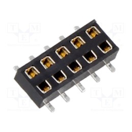 10 pcs : M22-6360542 - Pin strips, 2mm