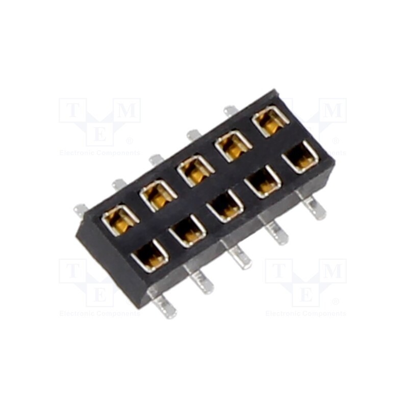 10 pcs : M22-6360542 - Pin strips, 2mm