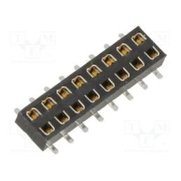 10 pcs : M22-6360842 - Pin strips, 2mm