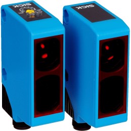 1 pcs - Sick Through Beam Photoelectric Sensor, Block Sensor, 0 - 50 m Detection Range