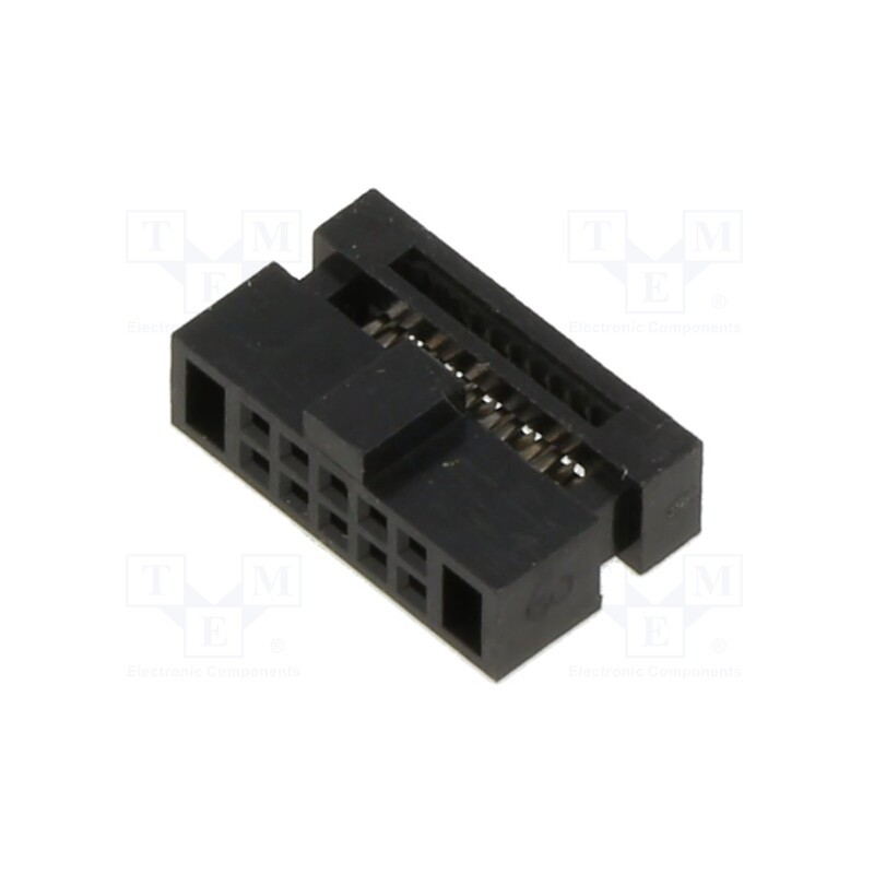 10 pcs : M50-3300542 - 5+5 Pos. Female DIL Ribbon Cable Connector