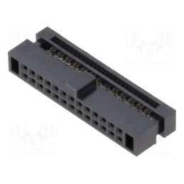 10 pcs : M50-3301342 - 13+13 Pos. Female DIL Ribbon Cable Connector