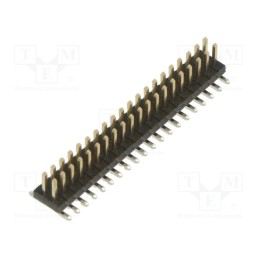 10 pcs : M50-3602042 - 20+20 Pos. Male DIL Vertical SMT Conn.