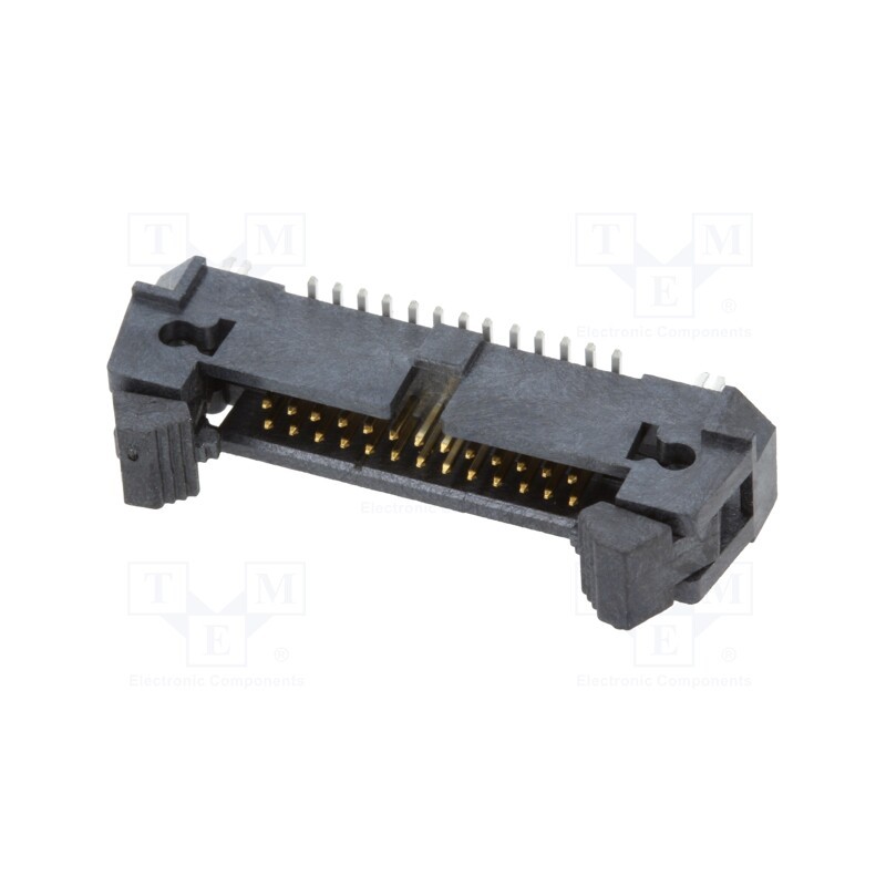 10 pcs : M50-3651342R - 13+13 Pos. Male DIL Vertical SMT Conn. with Ejector (T+R)