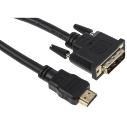 1 pcs - StarTech.com 1920 x 1200 Male HDMI to Male DVI-D Single Link Cable, 2m