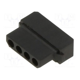 10 pcs : M80-1010498S - Plug, wire-wire/PCB, female, Datamate L-Tek, 2mm, PIN: 4, crimped