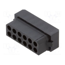 10 pcs : M80-1031298S - Plug, wire-wire/PCB, female, Datamate L-Tek, 2mm, PIN: 12, crimped