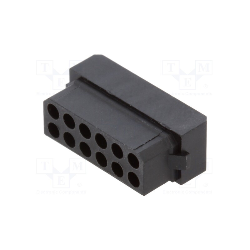 10 pcs : M80-1031298S - Plug, wire-wire/PCB, female, Datamate L-Tek, 2mm, PIN: 12, crimped