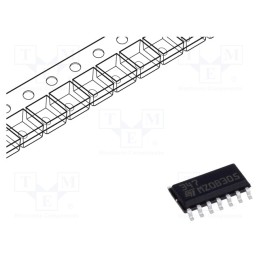 10 pcs : LF347DT - IC: operational amplifier, 4MHz, 8÷36V, Ch: 4, SO14,