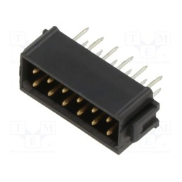 10 pcs : M80-8541242 - Socket, PCB-cable/PCB, male, Datamate L-Tek, 2mm, PIN: 12, THT, 800V