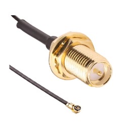 1 pcs - Linx RP-SMA to MHF4 Coaxial Cable, 200mm, Terminated