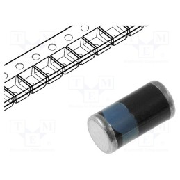 50 pcs : SM4007 - Diode: rectifying, SMD, 1kV, 1A, MELF, Ufmax: 1.1V, Ifsm: 30A