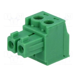 10 pcs : MC 1,5/ 2-ST-3,81 1803578 - Pluggable terminal block, 3.81mm, ways: 2, straight, plug, female