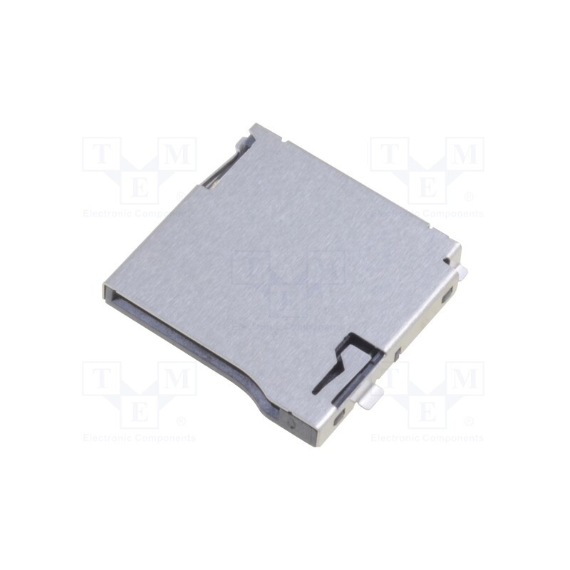 10 pcs : MCSP-Q-08-A-SG-T/R - Connector: for cards, microSD, push-push, SMT, gold flash