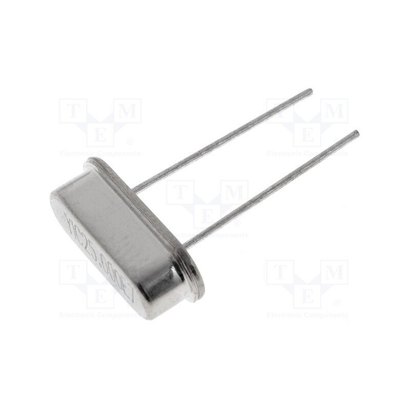 50 pcs : - Resonator: quartz, 25MHz, THT