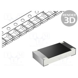 500 pcs : CQ06S4J0334T5E - Resistor: thick film, SMD, 1206, 330kΩ, 0.25W, ±5%, -55÷125°C