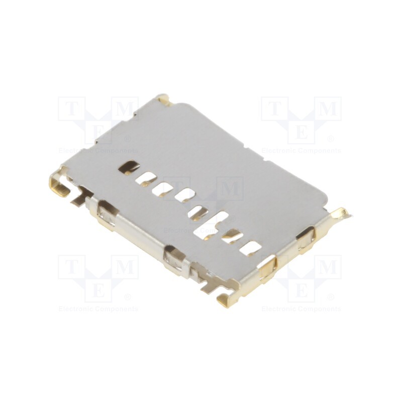 10 pcs : MEM2085-00-115-00-A - Connector: for cards, microSD, push-pull, SMT, gold flash, PIN: 8
