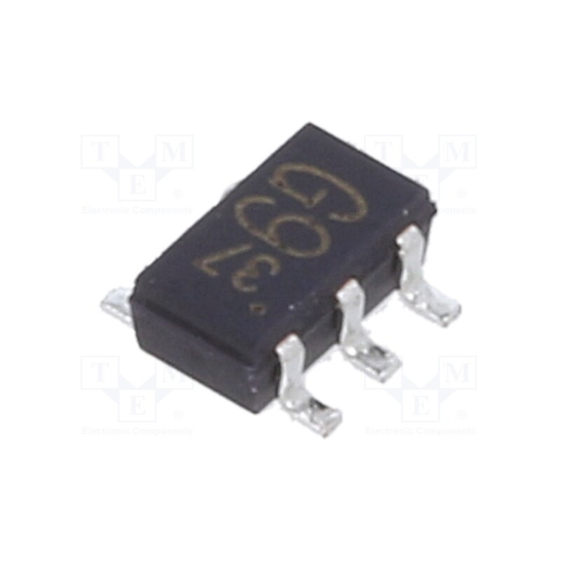 50 pcs : FMG9AT148 - Transistor: NPN x2, bipolar, BRT, 50V, 0.1A, 300mW, SOT25, R1: 10kΩ