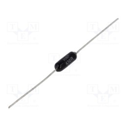 10 pcs : H4P430RFZA - Resistor: metal film, 430Ω, 1W, ±1%, 100ppm/°C, audio