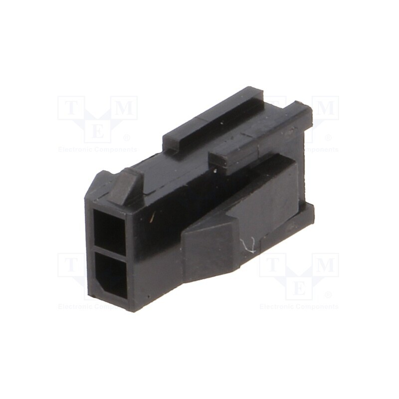 10 pcs : MF30-HMD1-02 - Plug, wire-board, male, MF30, 3mm, PIN: 2, w/o contacts, Layout: 2x1