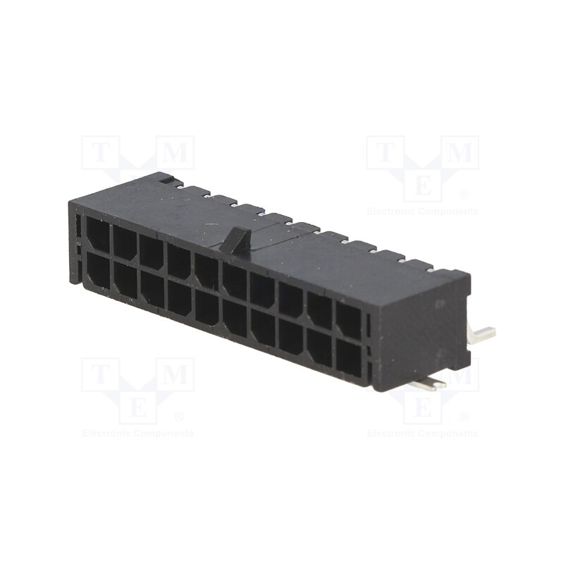 20 pcs : MF30-SHE1-20 - Socket, wire-board, male, MF30, 3mm, PIN: 20, SMT, on PCBs, 5A, tinned