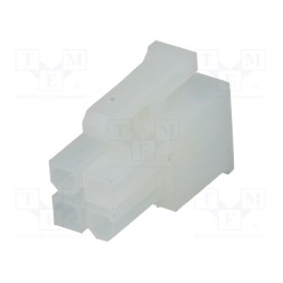50 pcs : MF42-HF-04 - Plug, wire-board, female, MF42, 4.2mm, PIN: 4, w/o contacts