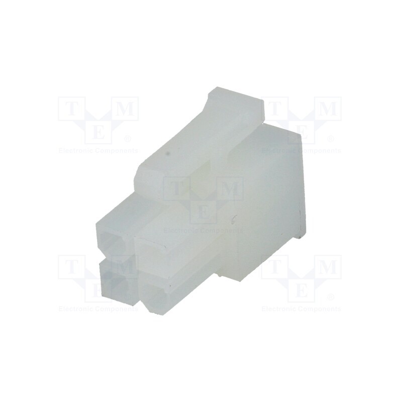 50 pcs : MF42-HF-04 - Plug, wire-board, female, MF42, 4.2mm, PIN: 4, w/o contacts