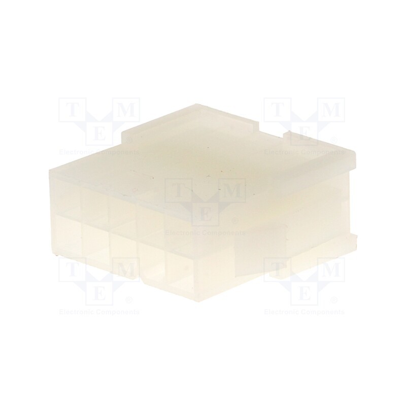 50 pcs : MF42-HM-10 - Plug, wire-board, male, MF42, 4.2mm, PIN: 10, Locking: latch