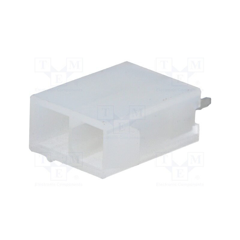 20 pcs : MF42-SD-02 - Socket, wire-board, male, MF42, 4.2mm, PIN: 2, THT, 7A, tinned